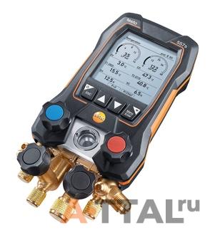 Testo 557s. Цифровой манометрический коллектор. фото 2