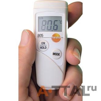 Testo 805. Карманный инфракрасный мини-термометр. фото 3