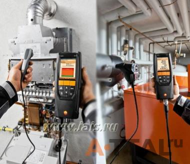 testo 320 - без H2-компенсации. Анализатор дымовых газов фото 2