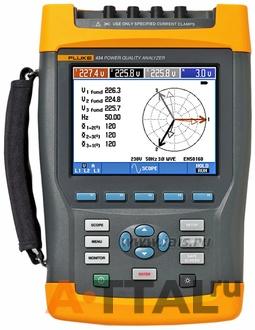 Fluke 434 II. Анализатор качества электроэнергии фото