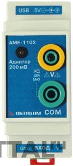 АМЕ-1102. Модуль USB милливольтметра (до 200 мВ). фото